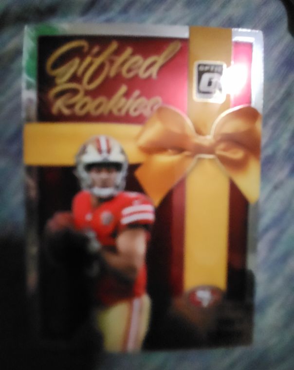 2021 Panini Donruss Optic Gifted Rookies #GR-3 Trey Lance — front
