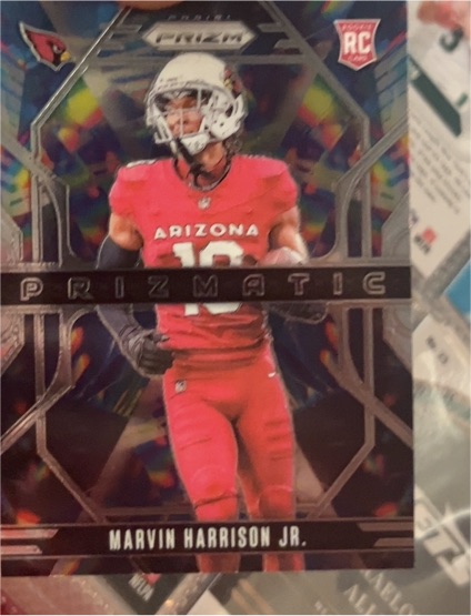2024 Panini Prizm #12 Marvin Harrison Jr. — front