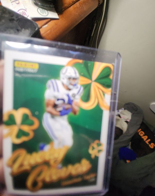 2025 Panini Instant Lucky Clover #6 Jonathan Taylor — front