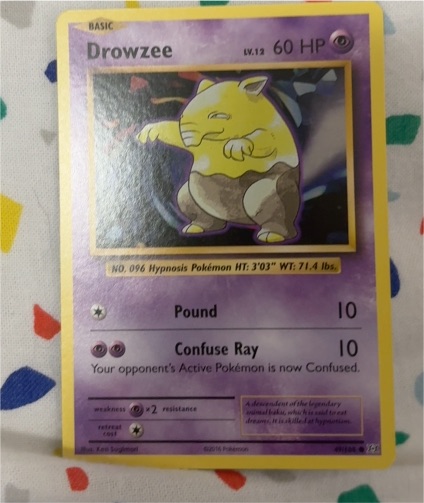 1999 Pokémon #49 Drowzee — front