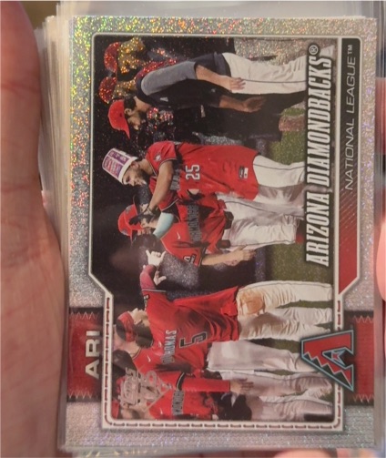 2026 Topps Series 1 #47 Arizona Diamondbacks Team Card — front