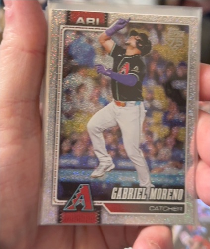 2026 Topps Series 1 #71 Gabriel Moreno — front