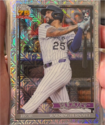 2026 Topps Series 1 #91C-21 Warming Bernabel — front