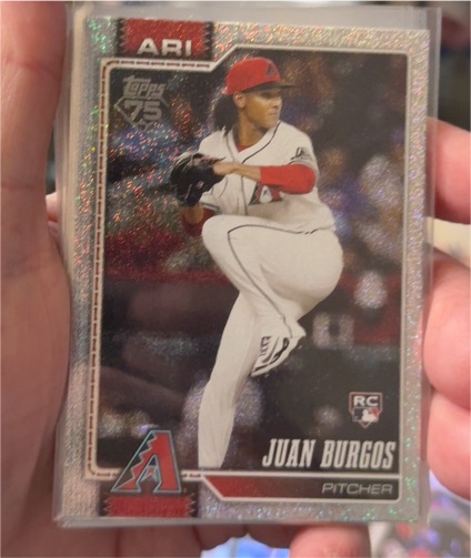2023 Topps 75 #102 Juan Burgos — front
