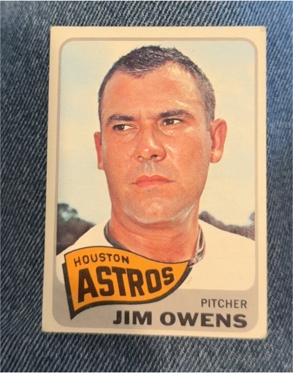 1965 Topps #451 Jim Owens — front