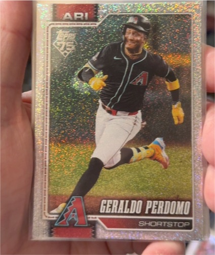 2026 Topps Series 1 #257 Geraldo Perdomo — front