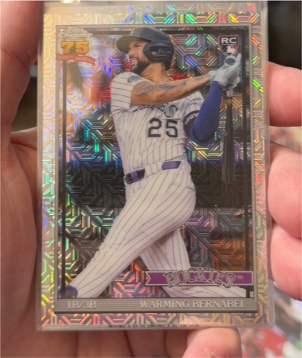2026 Topps Series 1 #91C-21 Warming Bernabel — front