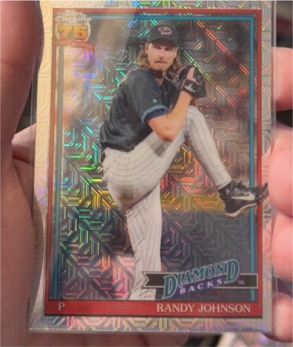 2026 Topps Series 1 75th Anniversary #91C-77 Randy Johnson — front