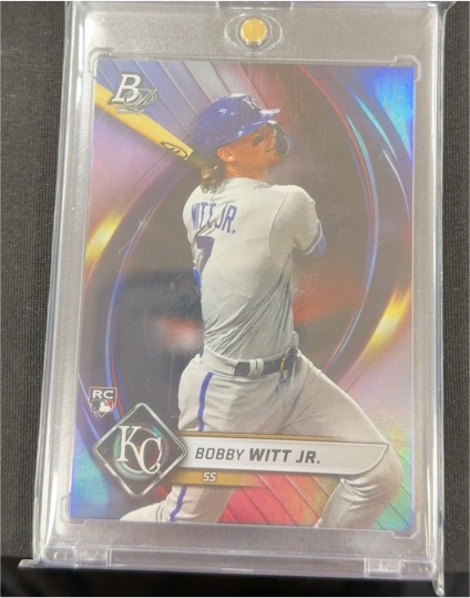 2022 Bowman Platinum #51 Bobby Witt Jr. — front