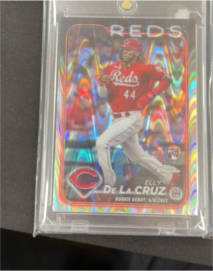 2024 Topps Chrome Update #USC150 Elly De La Cruz — front