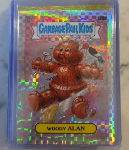 2021 Topps Garbage Pail Kids Chrome Series 4 #125b Woody Alan — front