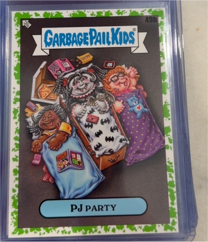 2024 Topps Garbage Pail Kids Kids at Play #49b PJ Party — front