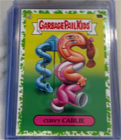 2024 Topps Garbage Pail Kids Kids at Play #18b Curvy Carlie — front