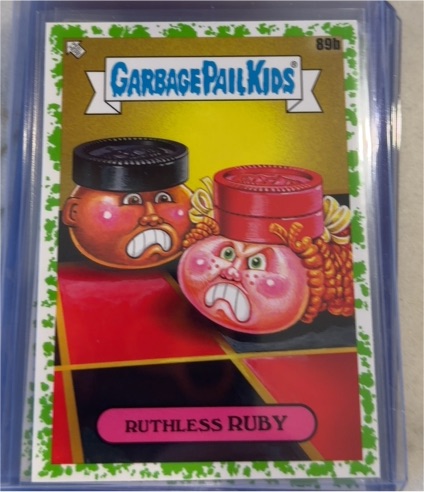 2024 Topps Garbage Pail Kids Kids-At-Play #89b Ruthless Ruby — front