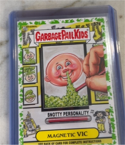 2024 Topps Garbage Pail Kids Kids at Play #52a Magnetic Vic — front