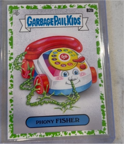 2024 Topps Garbage Pail Kids Kids at Play #82b Phony Fisher — front