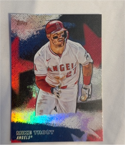 2026 Topps Series 1 Stars of MLB #SMLB-7 Mike Trout — front
