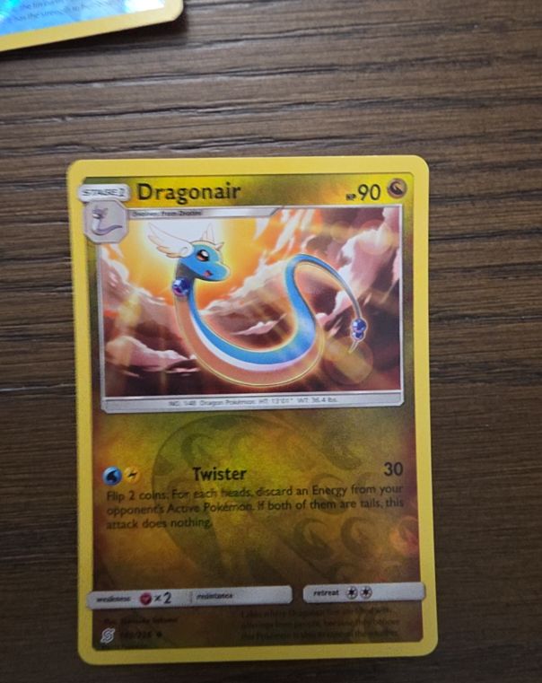 2019 Pokémon Unified Minds #149 Dragonair — front