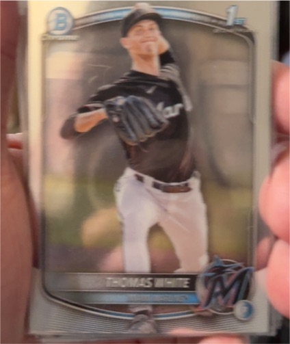 2025 Bowman Chrome #BCP-69 Thomas White — front
