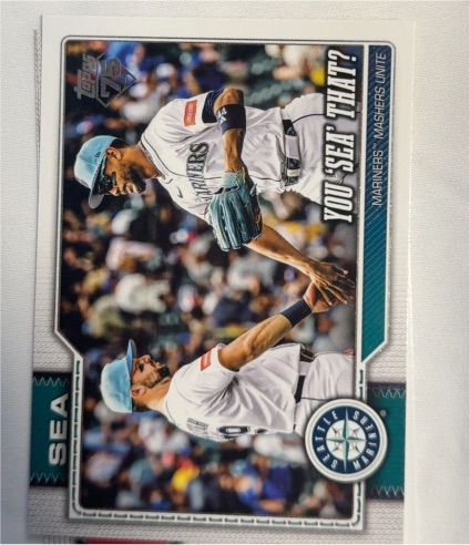 2026 Topps Series 1 #168 You 'Sea' That? Rodríguez/Raleigh — front