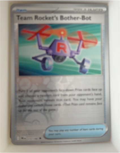 2023 Pokémon SV10 Destined Rivals #172 Team Rocket's Bother-Bot — front