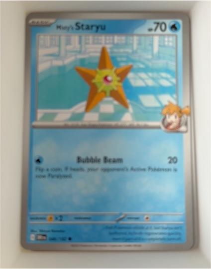 2025 Pokémon SV10: Destined Rivals #046 Misty's Staryu — front