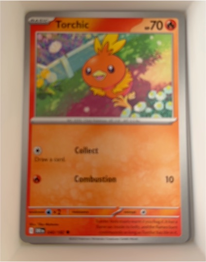 2025 Pokémon SV: Destined Rivals #40 Torchic — front