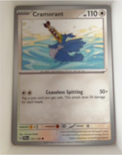 2025 Pokémon Journey Together #137 Cramorant — front