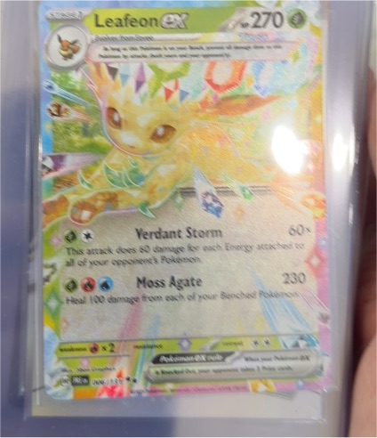 2016 Pokémon SV: Prismatic Evolutions #006 Leafeon ex — front