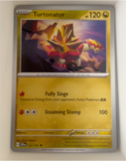 2022 Pokémon SV08: Surging Sparks #137 Turtonator — front