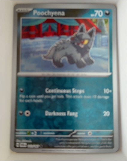 2023 Pokémon Sv06: Twilight Masquerade #113 Poochyena — front
