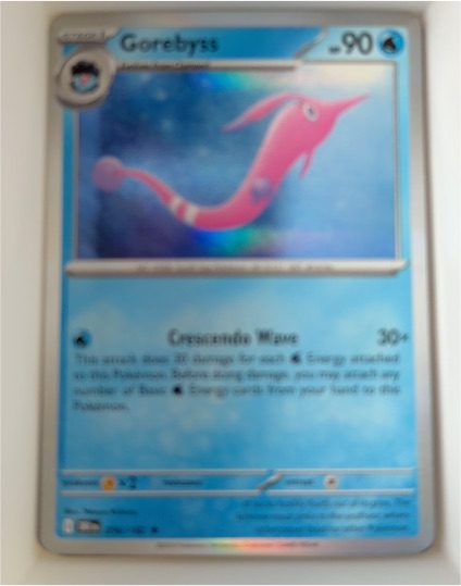 2025 Pokémon #56 Gorebyss — front