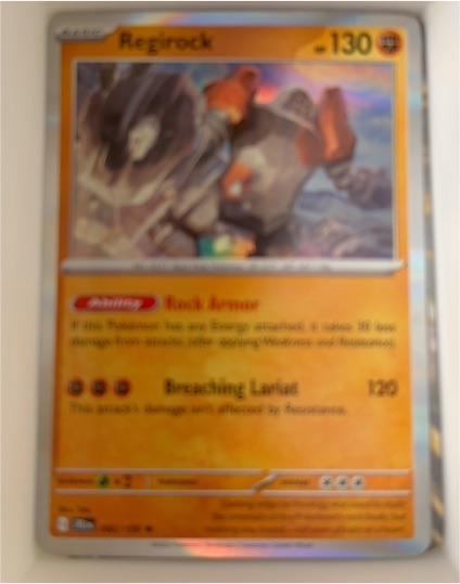 2023 Pokémon Journey Together #082 Regirock — front