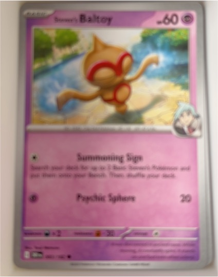 2023 Pokémon SV10 #083 Steven's Baltoy — front