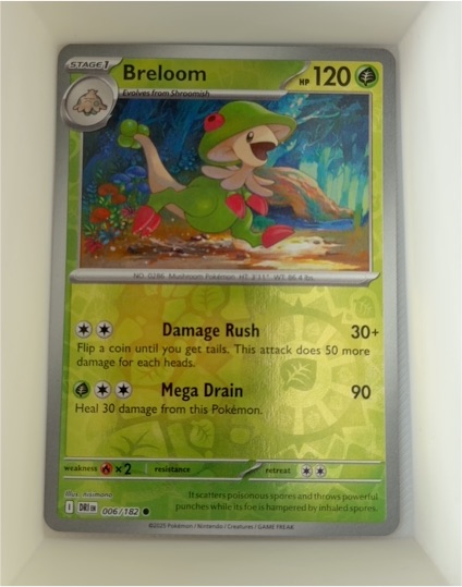 2023 Pokemon SV10: Destined Rivals #006 Breloom — front