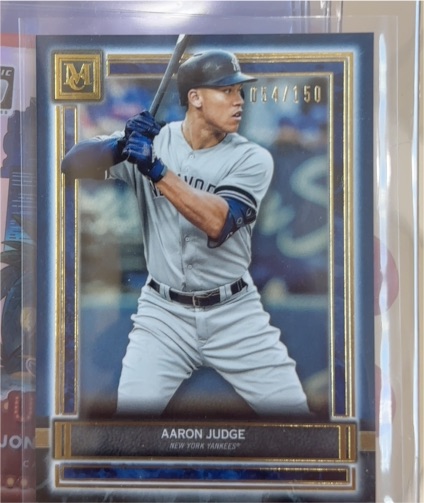 2020 Topps Museum Collection #12 Aaron Judge — front