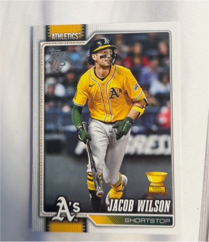 2026 Topps Series 1 #240 Jacob Wilson — front