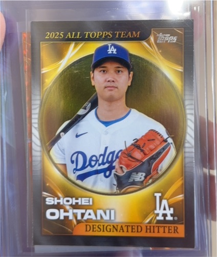 2026 Topps Series 1 2025 All Topps Team #ATT-9 Shohei Ohtani — front