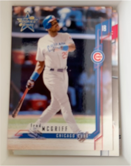 2001 Leaf Rookies & Stars #9 Fred McGriff — front