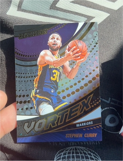 2024-25 Panini Revolution #24 Stephen Curry Vortex — front
