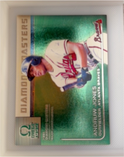 1999 Pacific Omega Diamond Masters #4 Andruw Jones — front