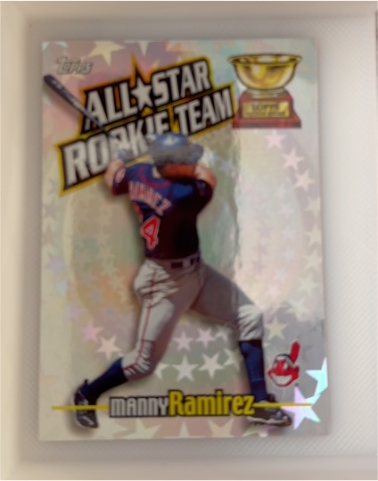2000 Topps All-Star Rookie Team #RT5 Manny Ramirez — front