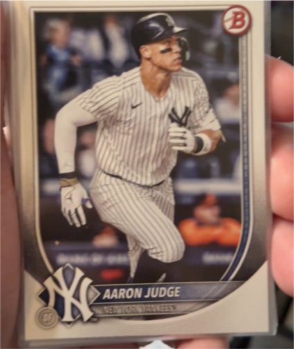 2025 Bowman #99 Aaron Judge — front