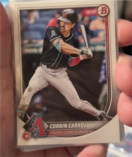 2025 Bowman #96 Corbin Carroll — front