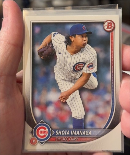 2025 Bowman #51 Shota Imanaga — front