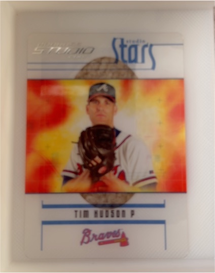 2005 Donruss Studio Stars #5 Tim Hudson — front