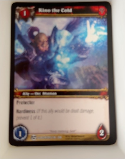 World of Warcraft TCG Blood of the Gladiators #138 Kino the Cold — front
