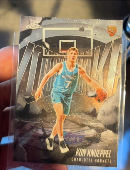 2025-26 Topps Chrome #YQ-4 Kon Knueppel — front