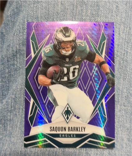 2025 Panini Phoenix #77 Saquon Barkley — front
