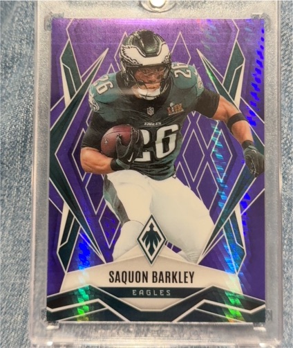 2025 Panini Phoenix #77 Saquon Barkley — front